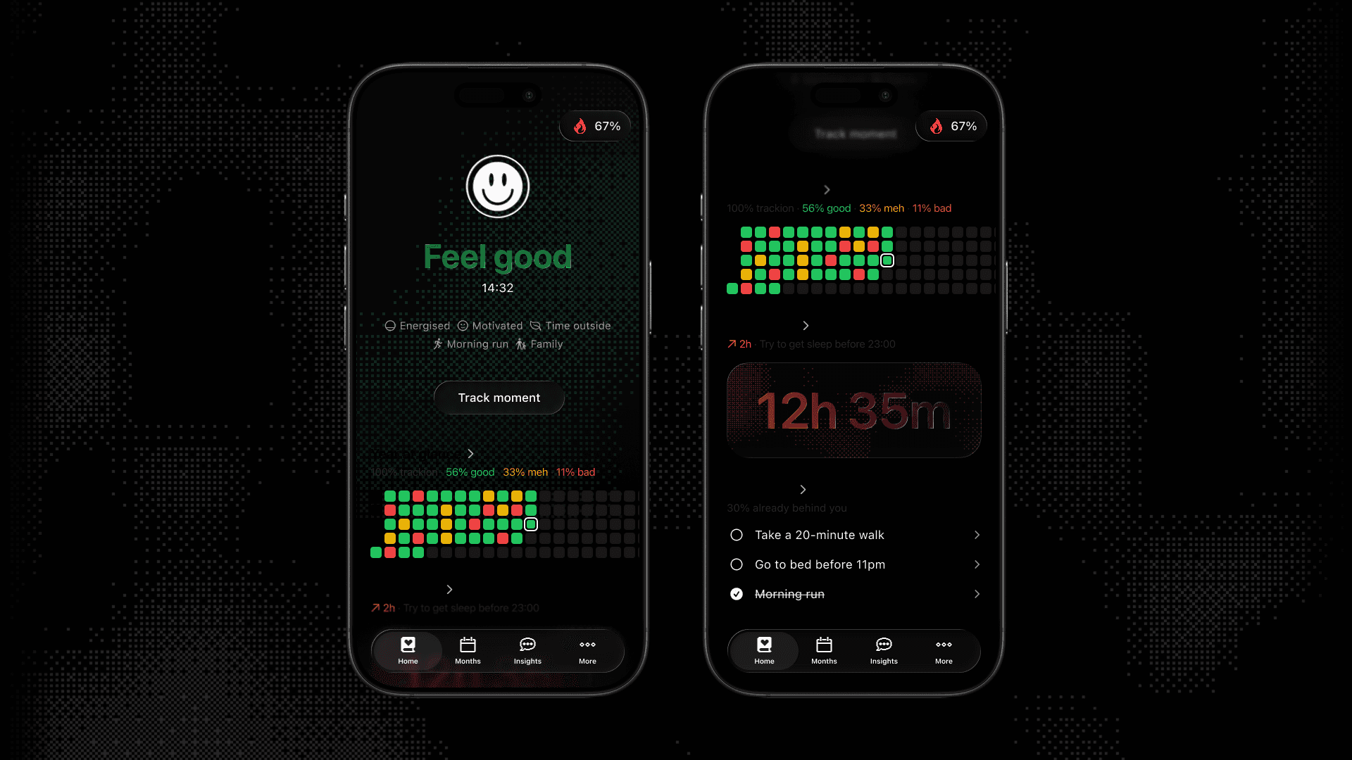 Daygrain app — mood tracking, year at a glance, and sleep insights