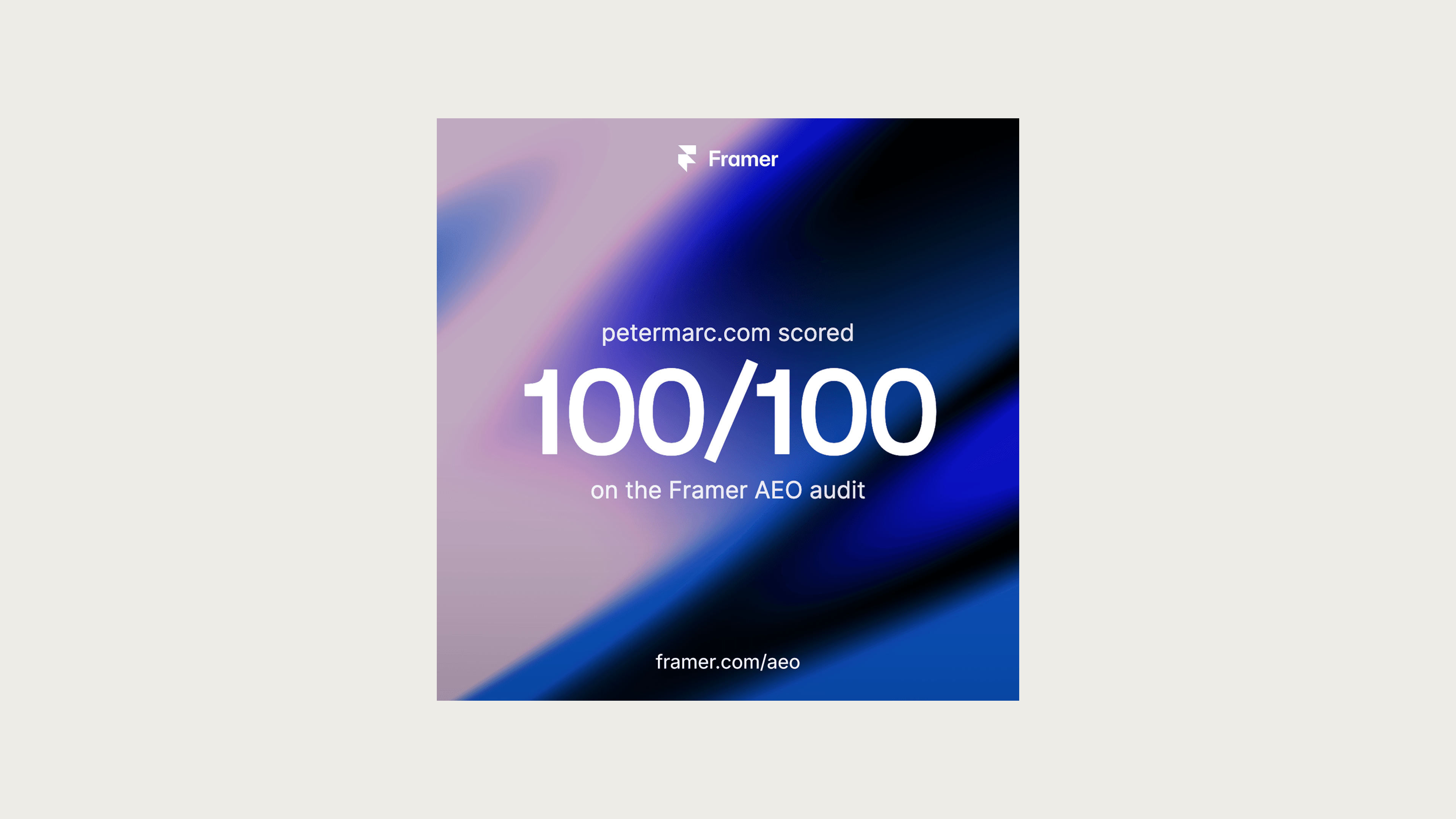 Answer-engine optimization — llms.txt and structured portfolio URLs for AI crawlers