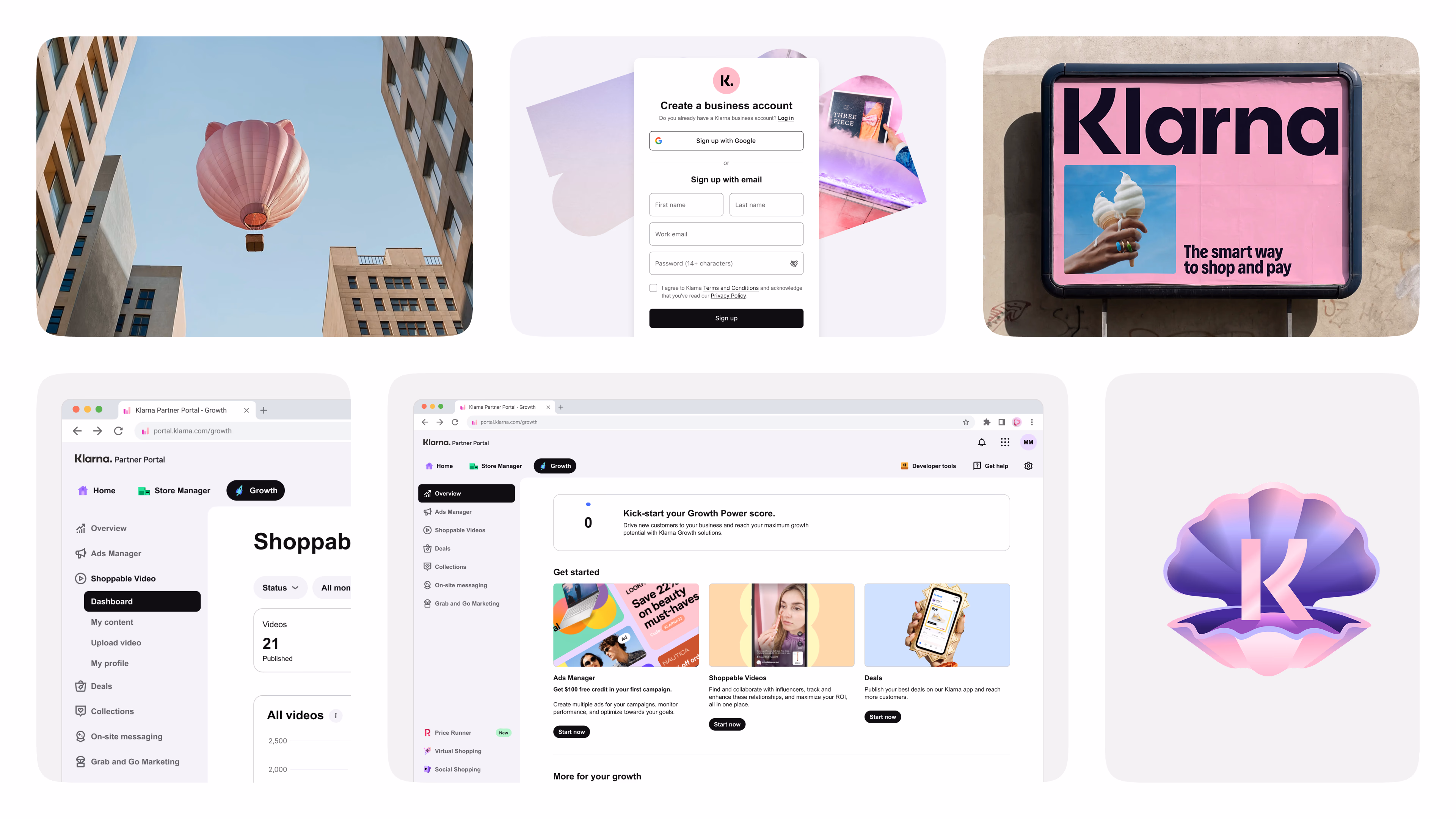 Klarna merchant portal — publishing workflow