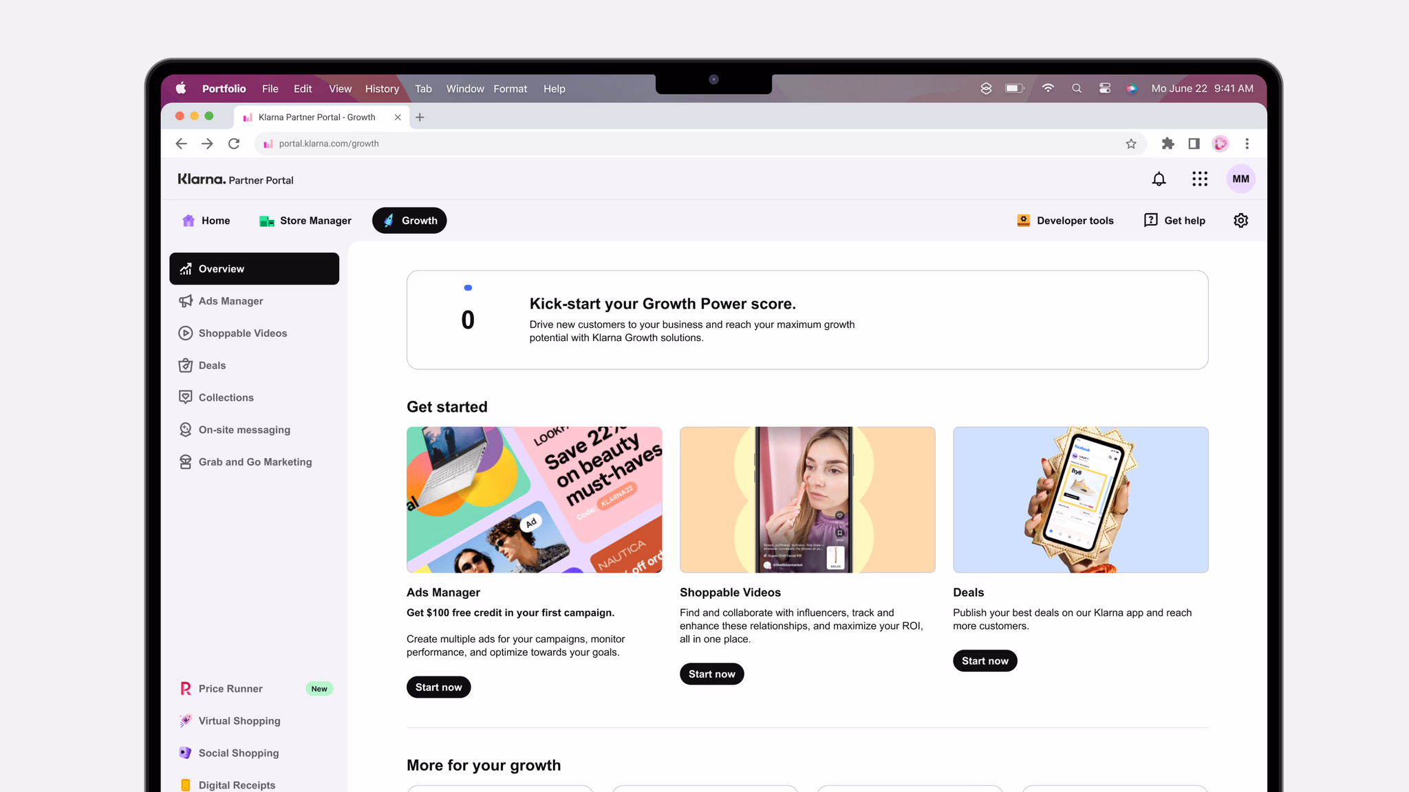 Klarna merchant portal — case study