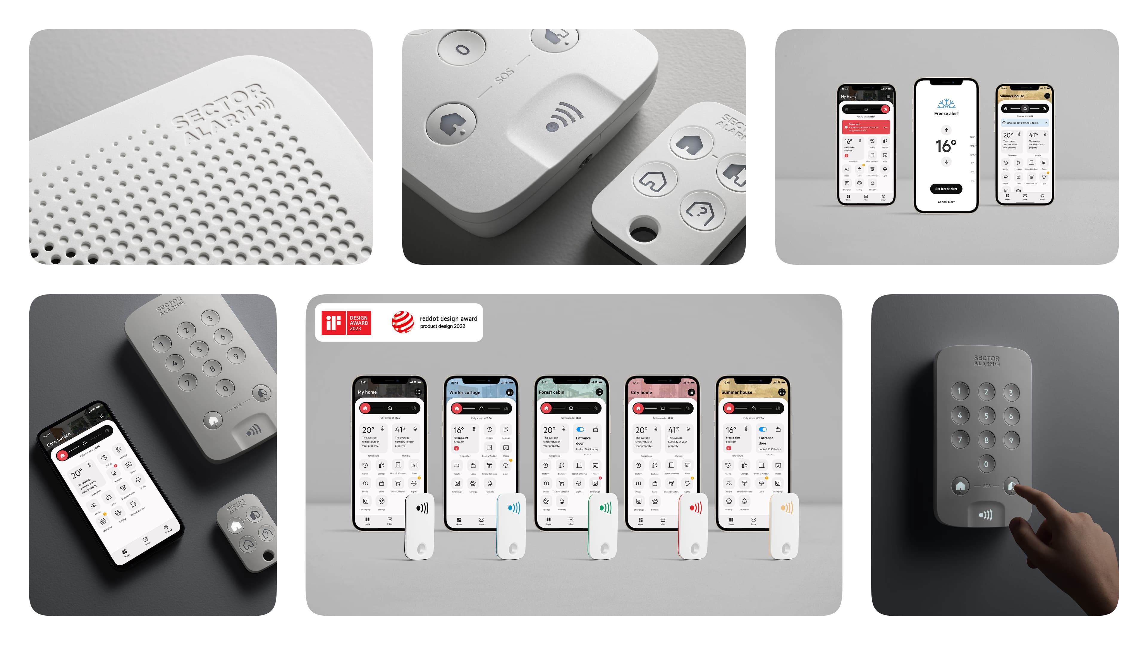 Sector Alarm design system — cross-platform tokens